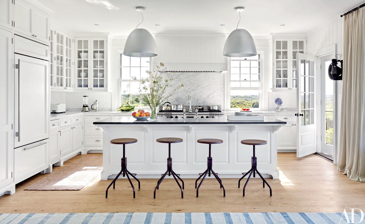 Proper furnished kitchen with white color
